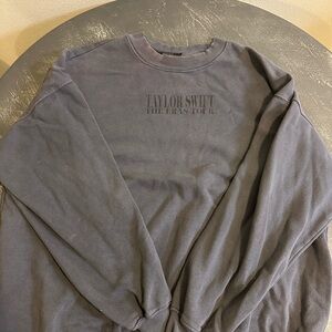 Taylor Swift The Eras Tour Blue Crewneck Size L